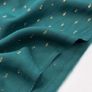 Viszkóz LUREX emerald