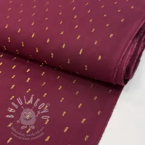 Viszkóz LUREX burgundy