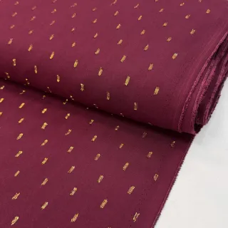 Viszkóz LUREX burgundy