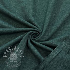 Szabadidő anyag dark green melange