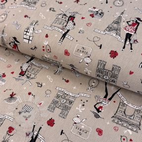 Dekorációs anyag Linenlook Cute Paris multico