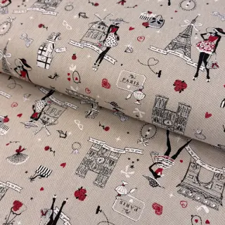 Dekorációs anyag Linenlook Cute Paris multico