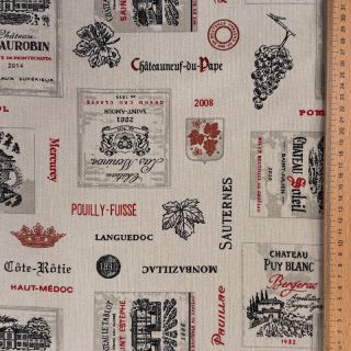 Dekorációs anyag Linenlook Vincennes rouge