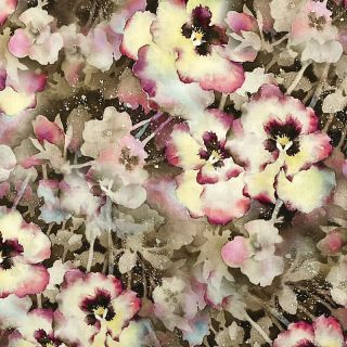 Viszkóz RADIANCE Viola taupe digital print