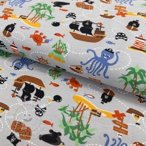 Jersey Pirates island light grey ORGANIC