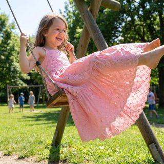 Pamutvászon EMBROIDERY Rosemary rose