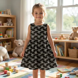 Pamutvászon EMBROIDERY Rosemary black