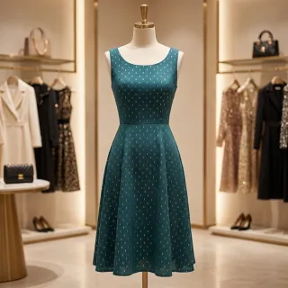 Viszkóz LUREX emerald