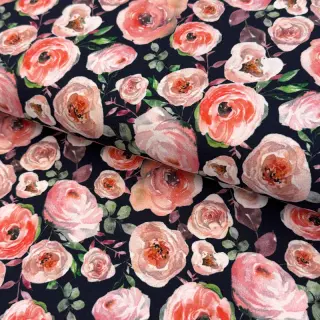 Jersey Roses navy digital print