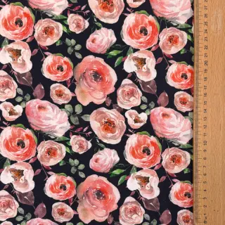 Jersey Roses navy digital print