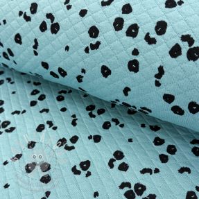 Szabadidő anyag QUILT Animal skin fresh sage