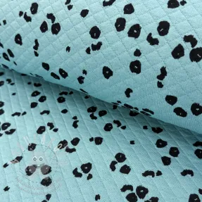 Szabadidő anyag QUILT Animal skin fresh sage