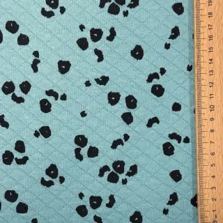 Szabadidő anyag QUILT Animal skin fresh sage