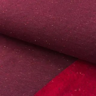 Szabadidő anyag fésült COSY burgundy melange