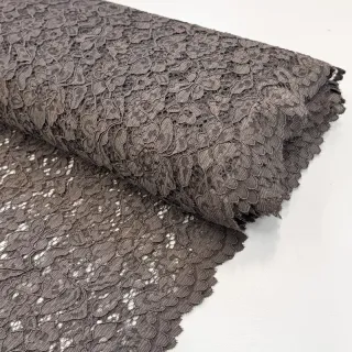 Csipke Scallop dark grey