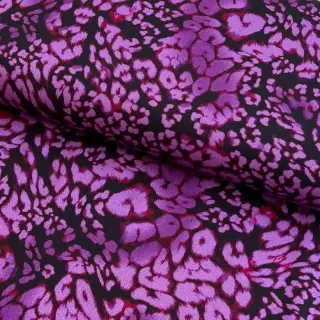 Viszkóz ROSELLA STRETCH Animals purple