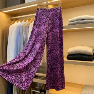 Viszkóz ROSELLA STRETCH Animals purple