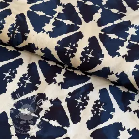 Pamutvászon BATIK navy