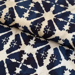 Pamutvászon BATIK navy