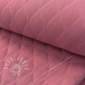 Dupla géz/muszlin QUILT Wave mauve