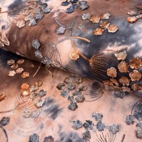 Kordbársony vékony TIE DYE 21W Dandy design B