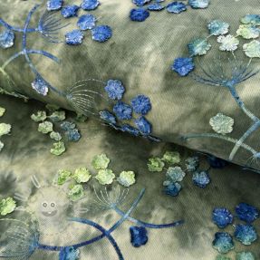 Kordbársony vékony TIE DYE 21W Dandy design A