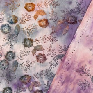 Kordbársony vékony TIE DYE 21W Catchy design B