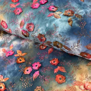 Kordbársony vékony TIE DYE 21W Catchy design C