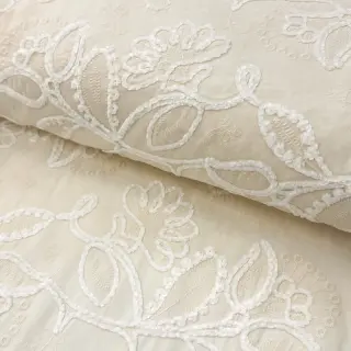 Pamutvászon EMBROIDERY Chenille Manon design B