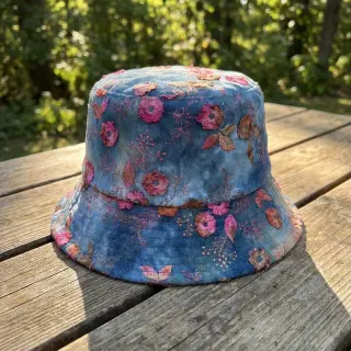 Kordbársony vékony TIE DYE 21W Catchy design C