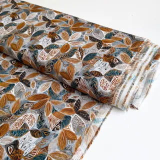 Viszkóz RAYON POPLIN Floral design E