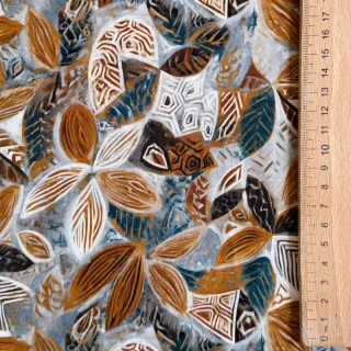 Viszkóz RAYON POPLIN Floral design E