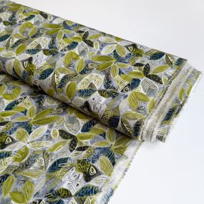 Viszkóz RAYON POPLIN Floral design D