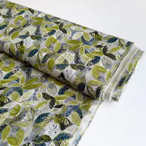 Viszkóz RAYON POPLIN Floral design D