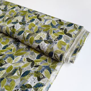 Viszkóz RAYON POPLIN Floral design D