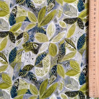 Viszkóz RAYON POPLIN Floral design D