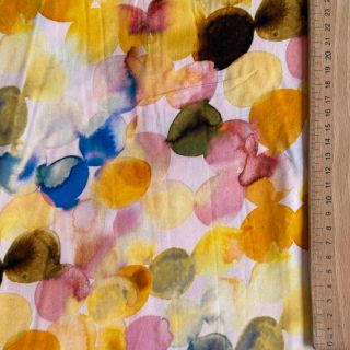 Viszkóz RAYON POPLIN Bouncy design E