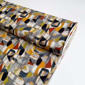 Viszkóz RAYON POPLIN Leona design D