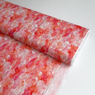 Viszkóz RAYON POPLIN Faded spots design D