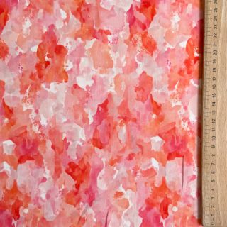 Viszkóz RAYON POPLIN Faded spots design D