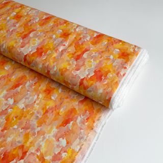 Viszkóz RAYON POPLIN Faded spots design E