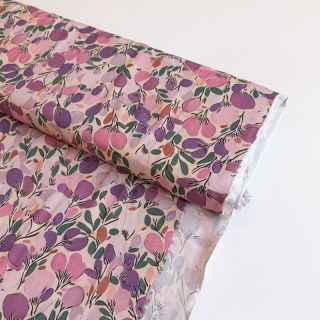 Viszkóz RAYON POPLIN Simplistic flowers design B