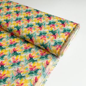 Viszkóz RAYON POPLIN Faded spots design B