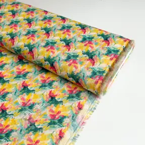 Viszkóz RAYON POPLIN Faded spots design B
