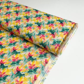 Viszkóz RAYON POPLIN Faded spots design B