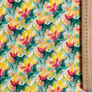 Viszkóz RAYON POPLIN Faded spots design B