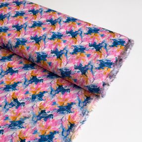 Viszkóz RAYON POPLIN Faded spots design A