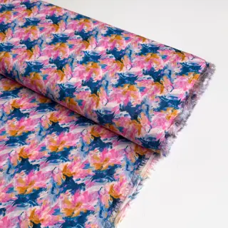 Viszkóz RAYON POPLIN Faded spots design A