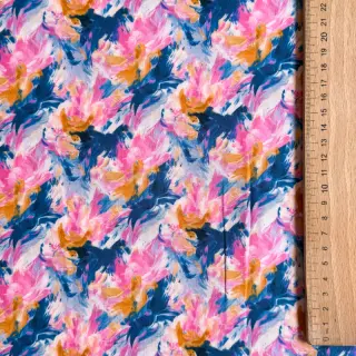 Viszkóz RAYON POPLIN Faded spots design A