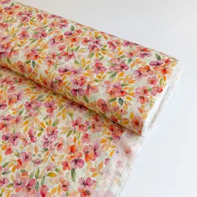 Viszkóz RAYON POPLIN Love design E